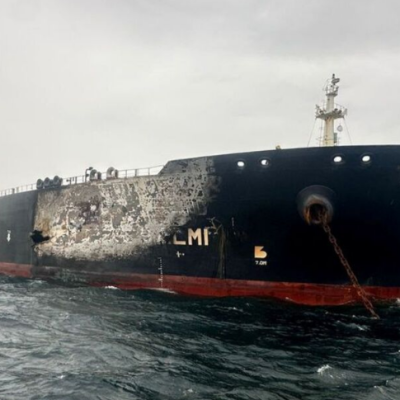 Iran attacked and burned the Kuwait-flagged Al-Salmi oil tanker following Trump's warnings